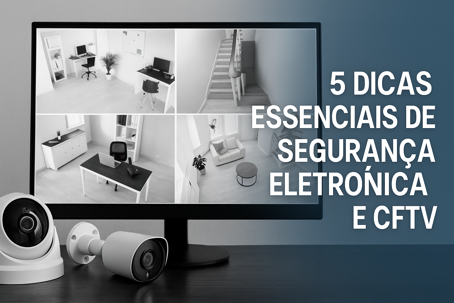 Dicas de Segurança Eletrônica e CFTV – Como Proteger Sua Casa e Empresa com Tecnologia